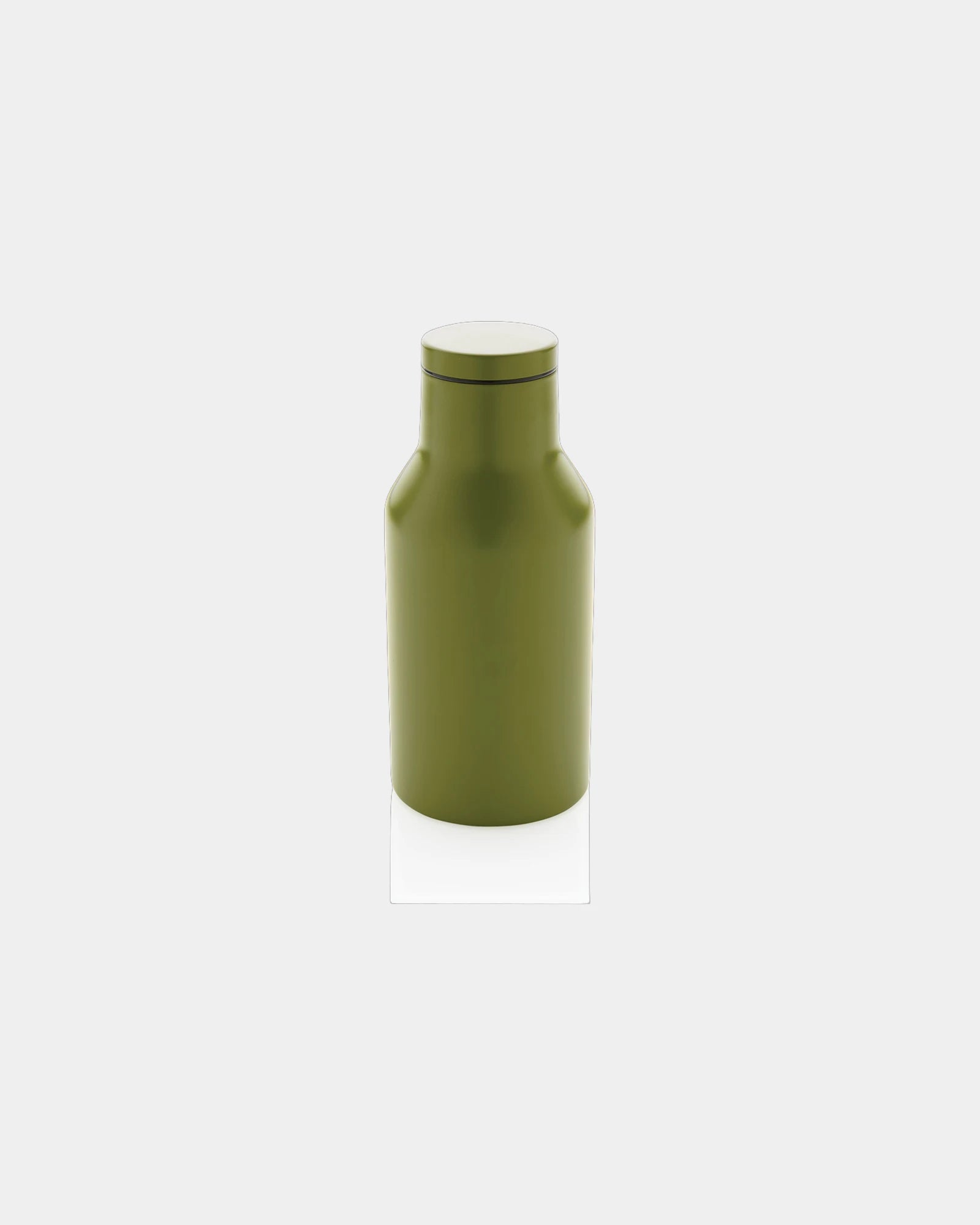 Promotional recycled stainless steel 300ml water bottle - Green