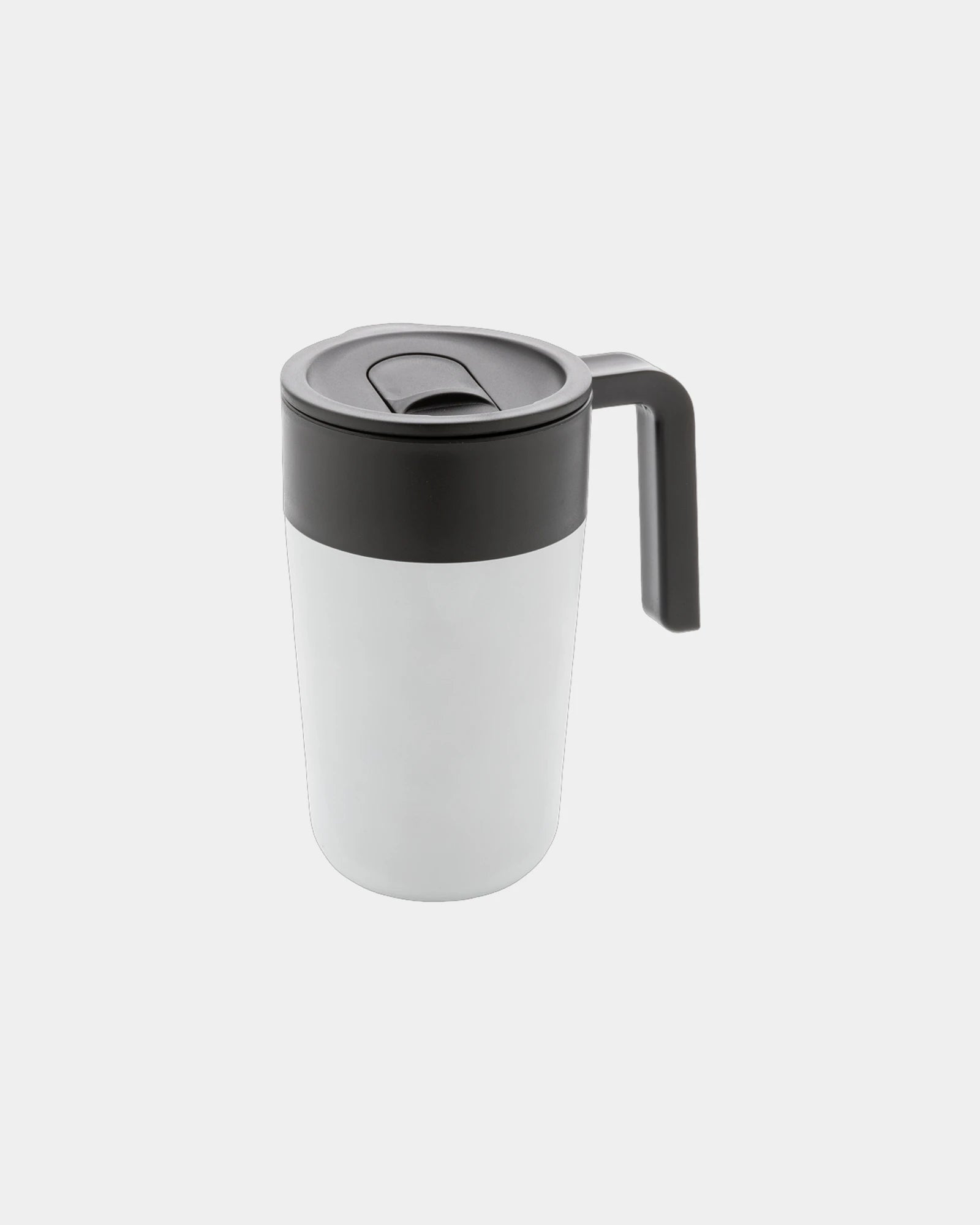Promotional recycled stainless steel mug 480ml - White