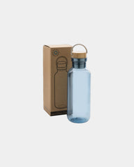 Promotional rPET water bottle 680ml with bamboo lid - 18