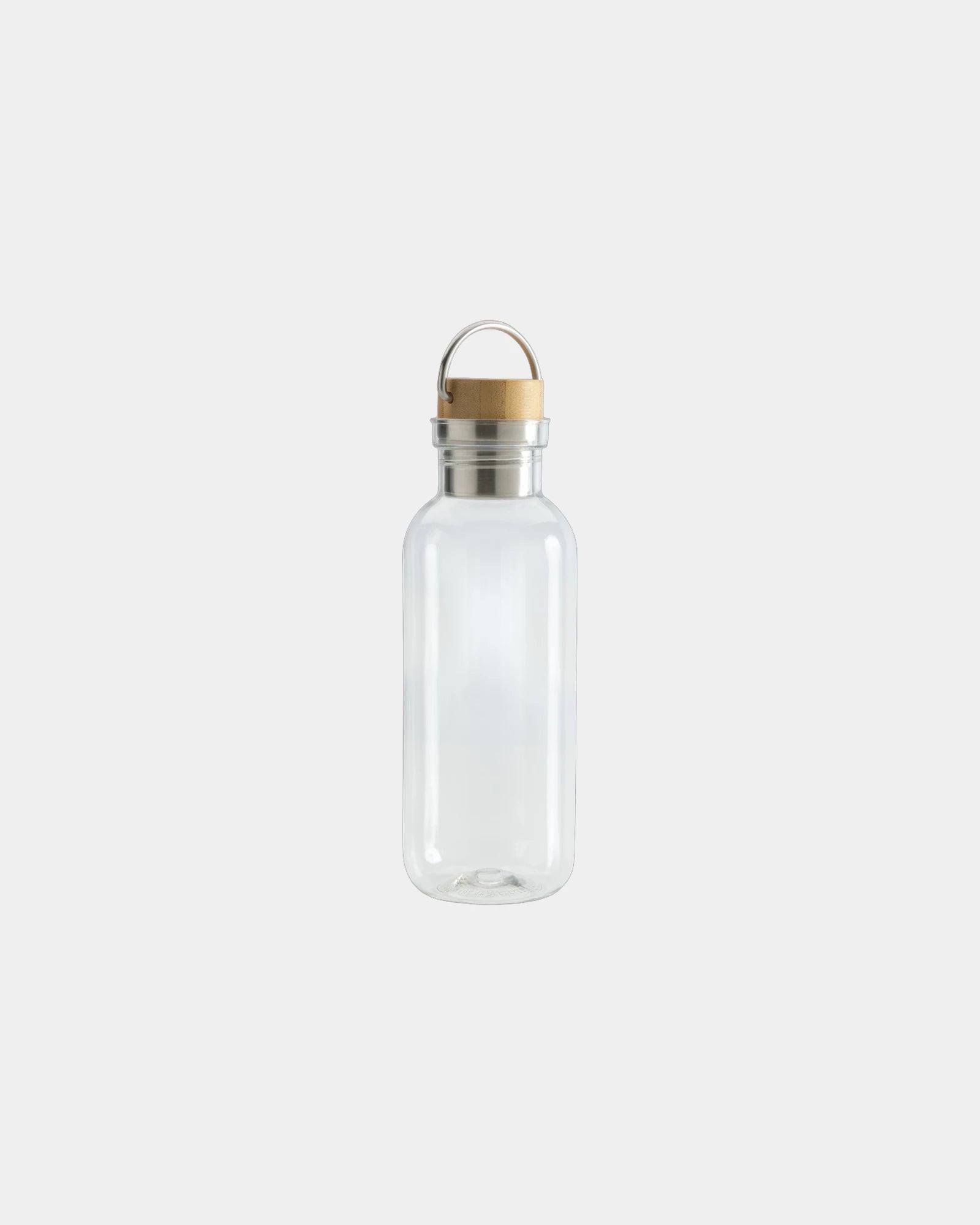 Promotional rPET water bottle 680ml with bamboo lid - 1
