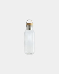 Promotional rPET water bottle 680ml with bamboo lid - 1