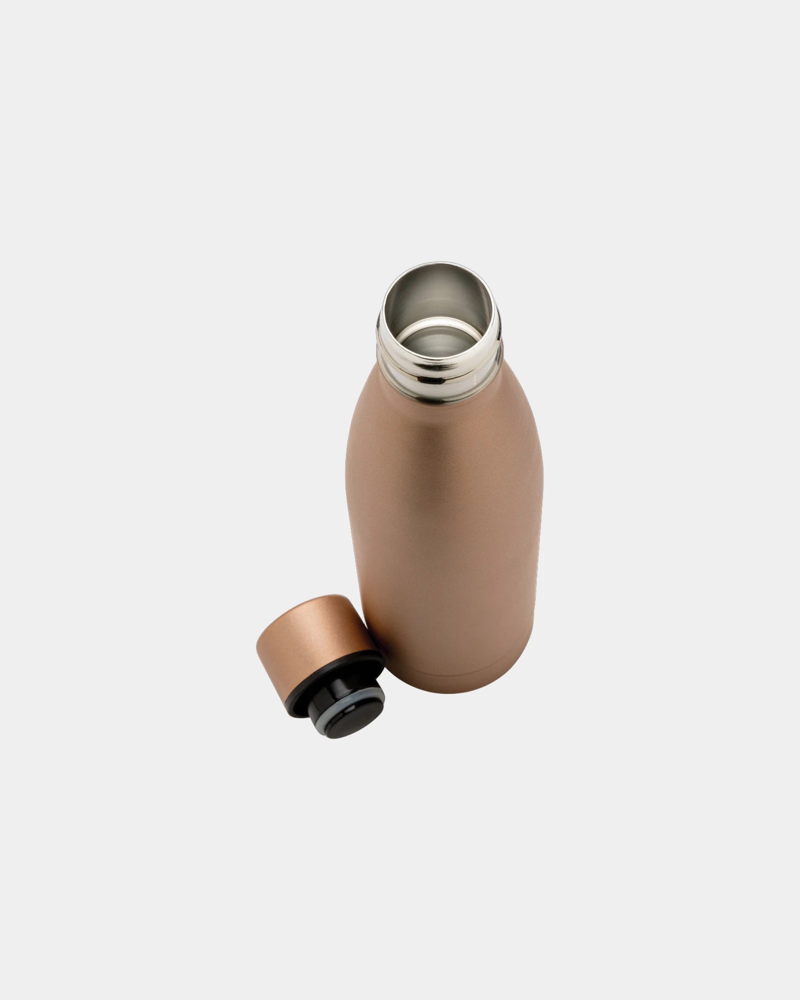 Promotional recycled stainless steel 500ml water bottle - 34