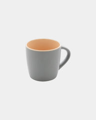 Custom ceramic mug 300ml with colored interior - Brown
