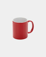 Custom ceramic mug 350ml classic design - Red