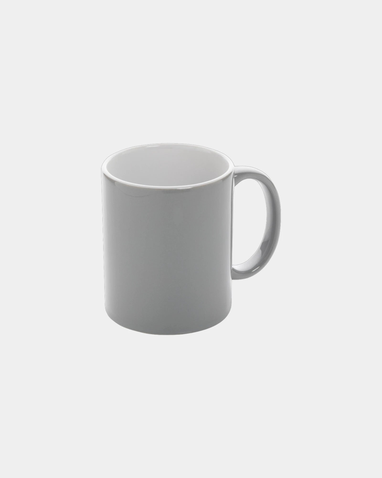 Custom ceramic mug 350ml classic design - Grey