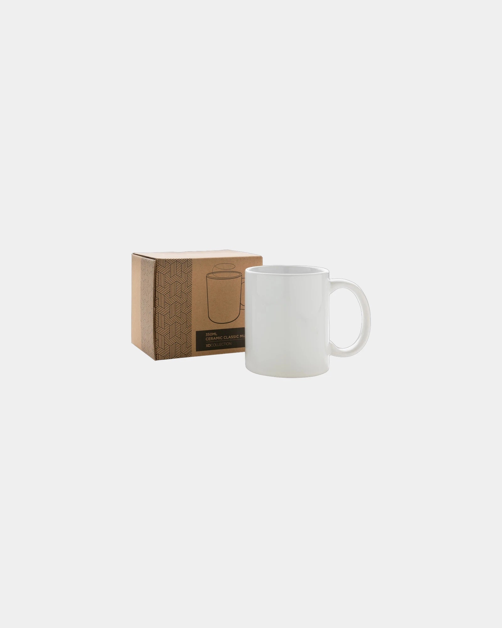 Custom ceramic mug 350ml classic design - 9