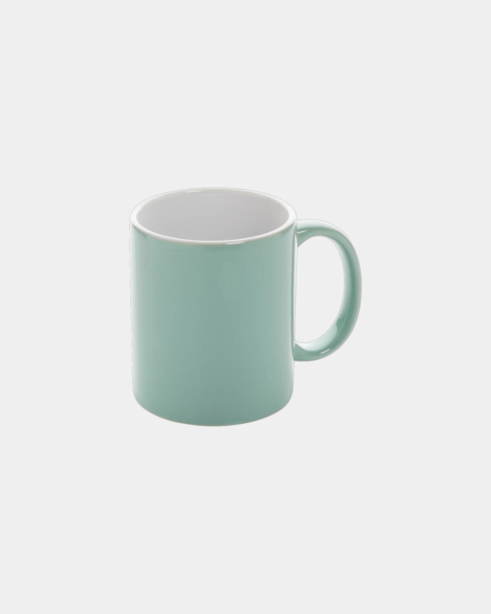Custom ceramic mug 350ml classic design - Green