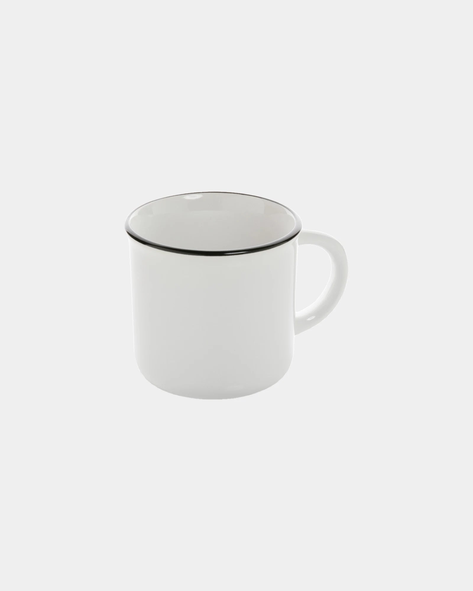 Promotional vintage ceramic mug 280ml - White