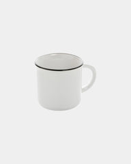 Promotional vintage ceramic mug 280ml - White