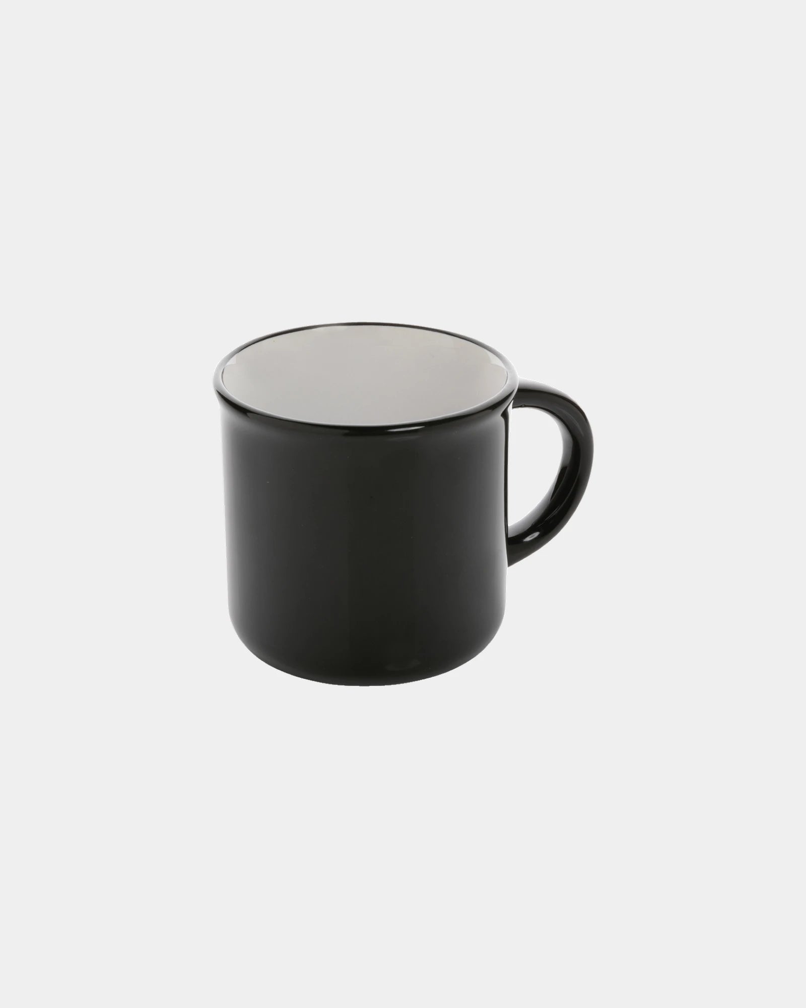 Promotional vintage ceramic mug 280ml - Black