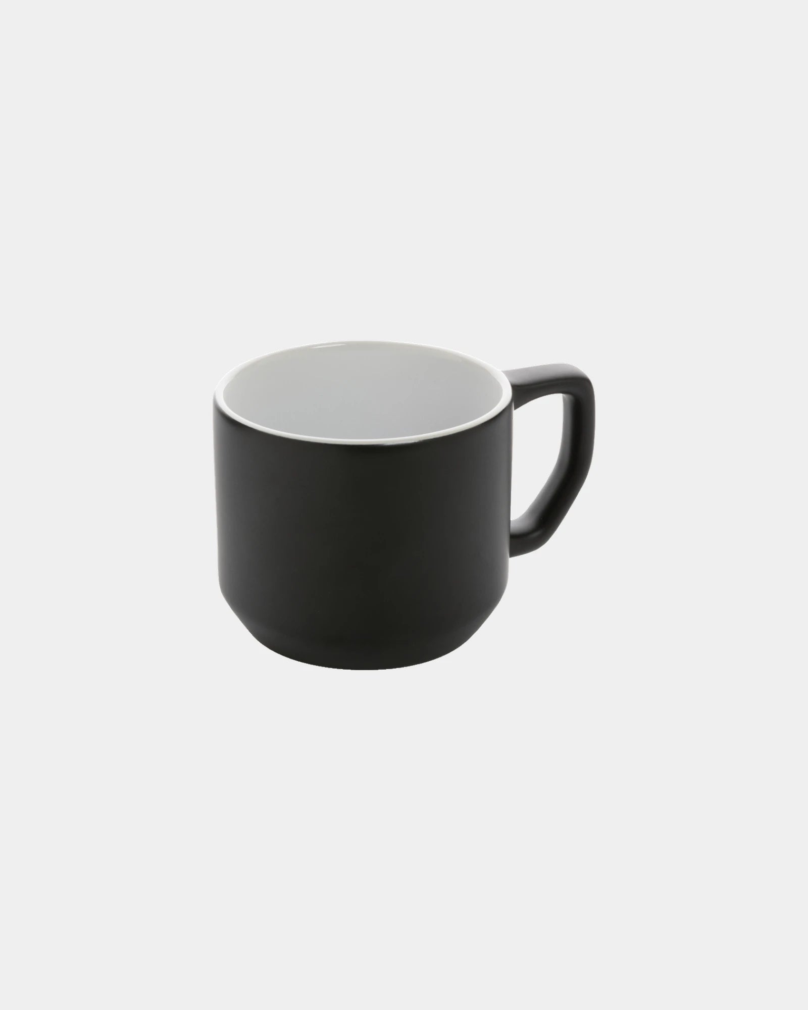 Promotional ceramic mug 350ml modern design - Black
