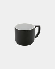 Promotional ceramic mug 350ml modern design - Black