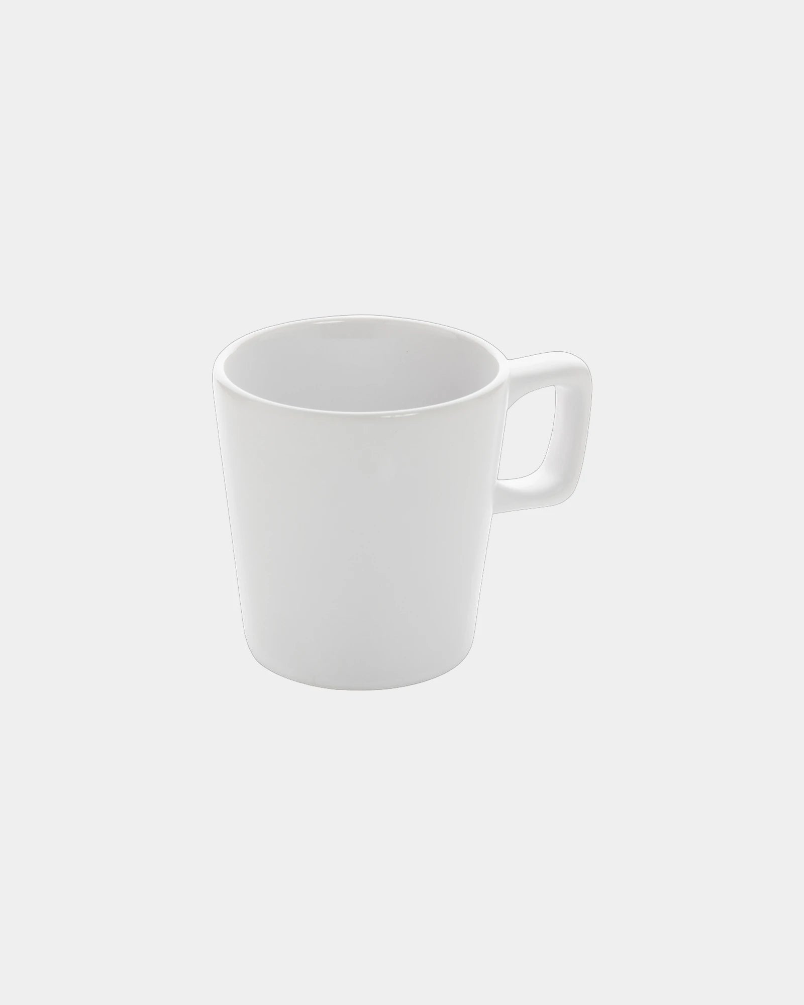 Custom ceramic mug 300ml with modern design - White