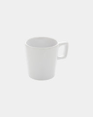 Custom ceramic mug 300ml with modern design - White
