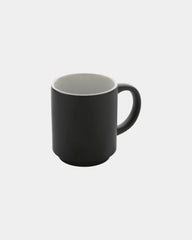 Promotional ceramic stackable mug 180ml - Black