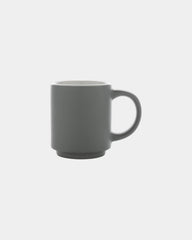 Promotional ceramic stackable mug 180ml - 4