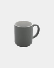 Promotional ceramic stackable mug 180ml - Grey