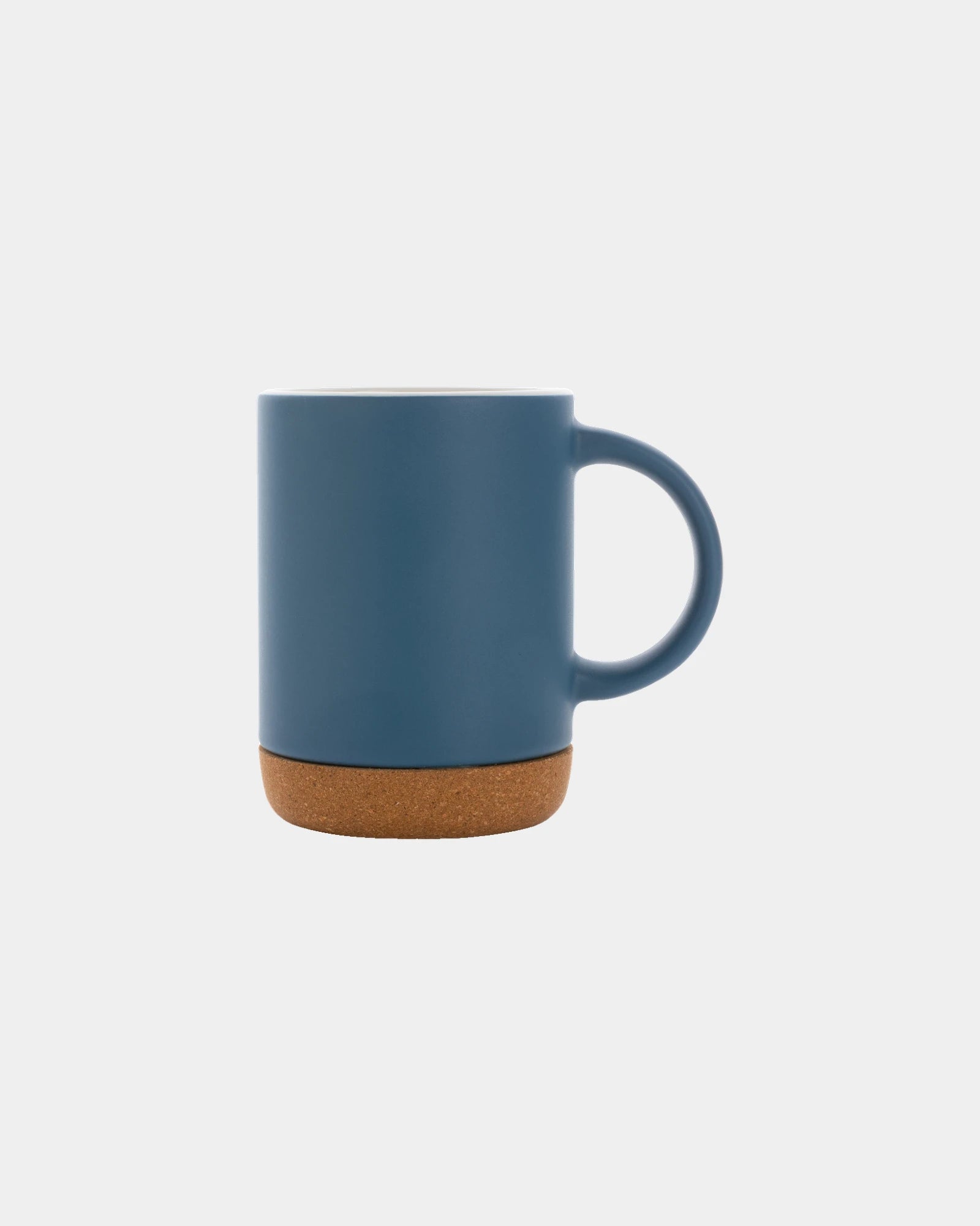 Promotional ceramic mug 280ml with cork base