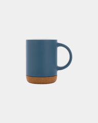 Promotional ceramic mug 280ml with cork base