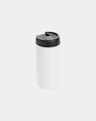 Custom recycled stainless steel mug 300ml - White