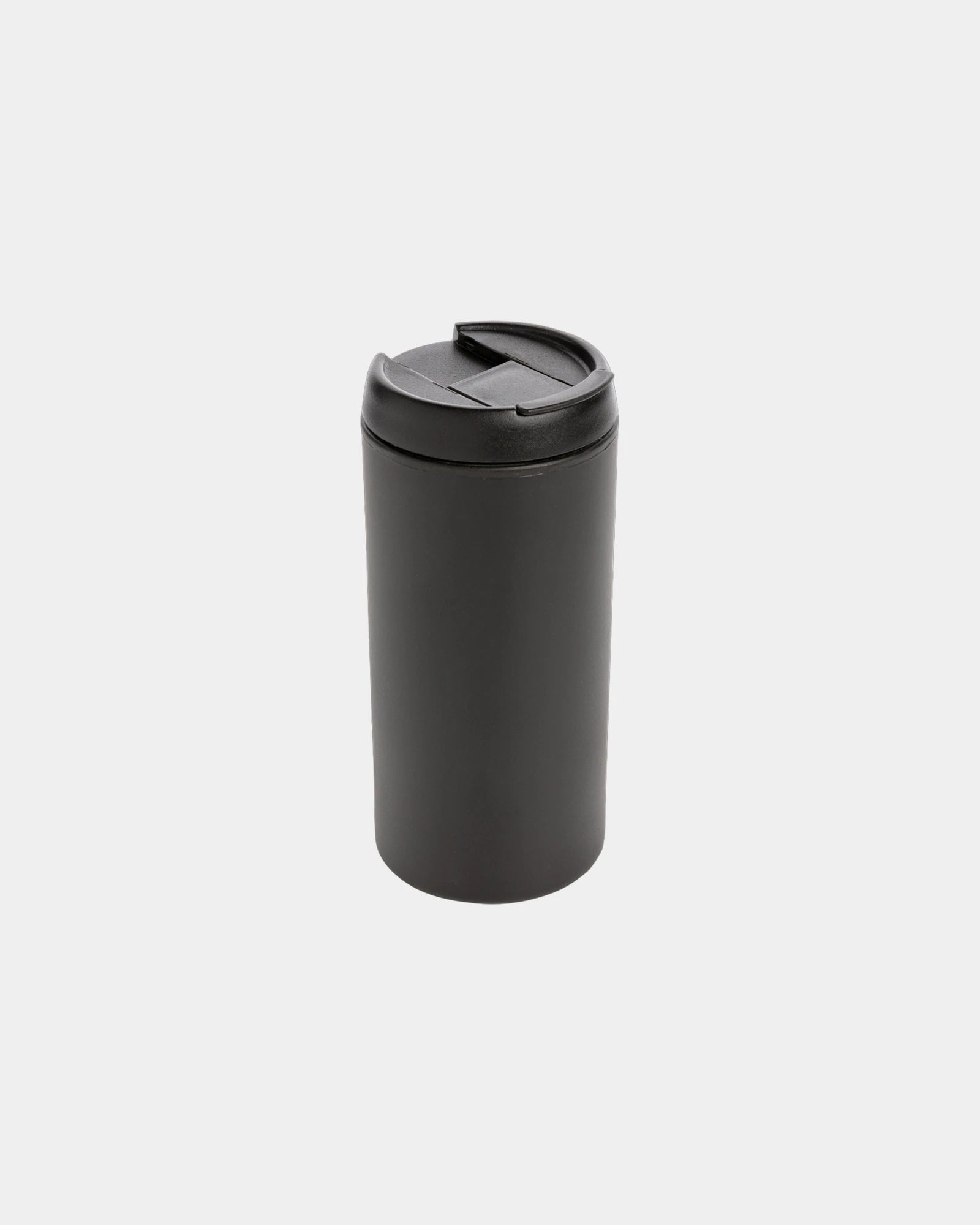 Custom recycled stainless steel mug 300ml - Black