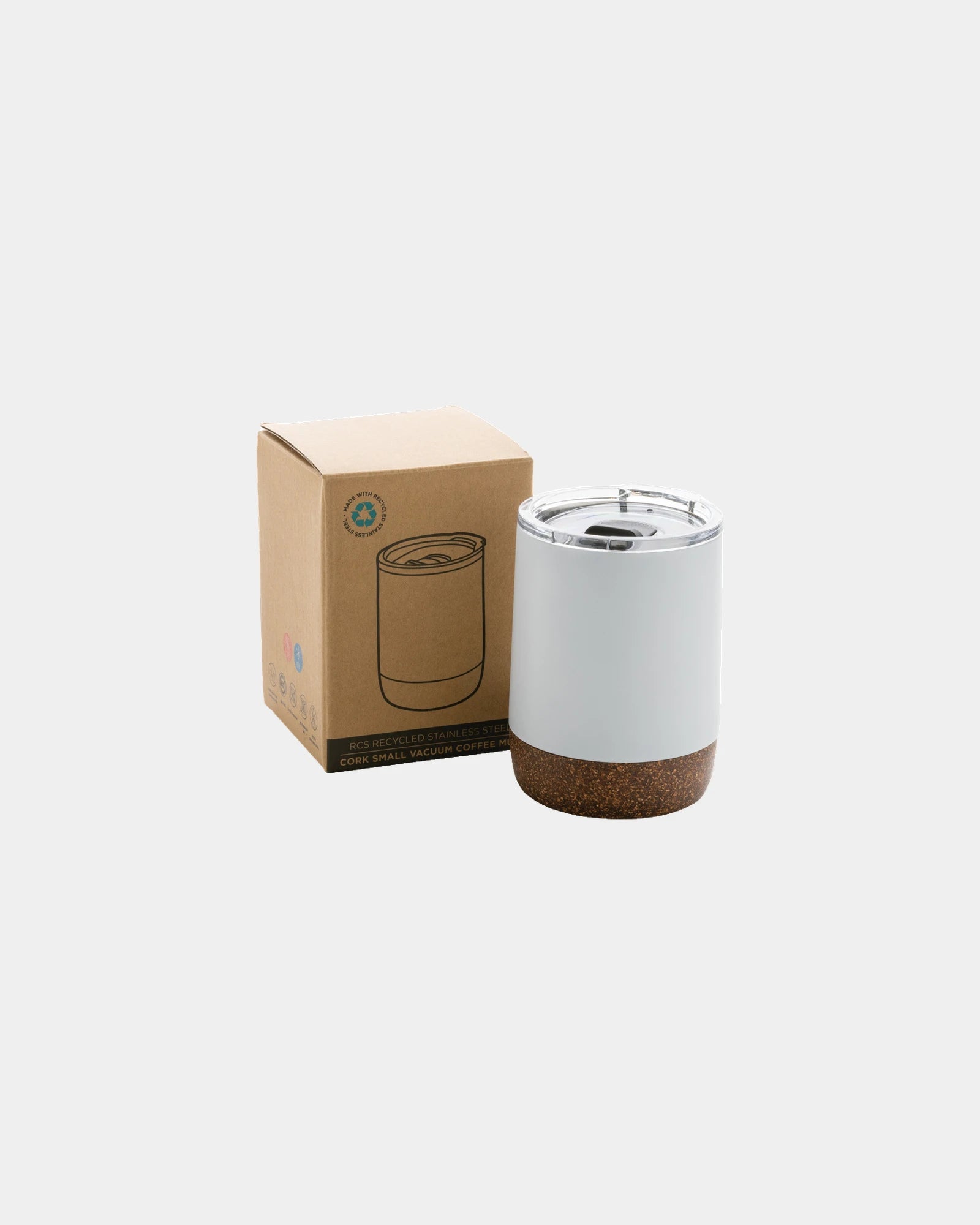 Promotional recycled stainless steel coffee cup