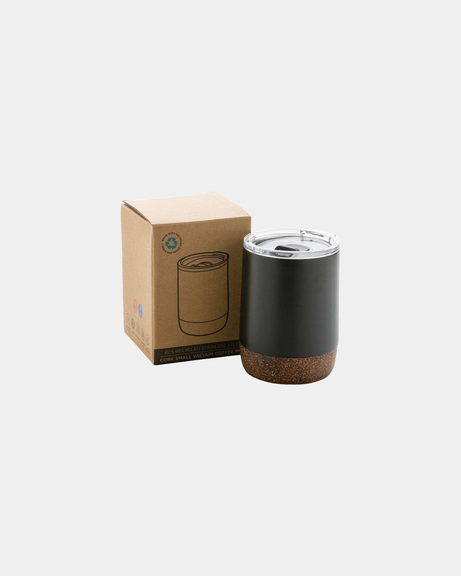 Promotional recycled stainless steel coffee cup