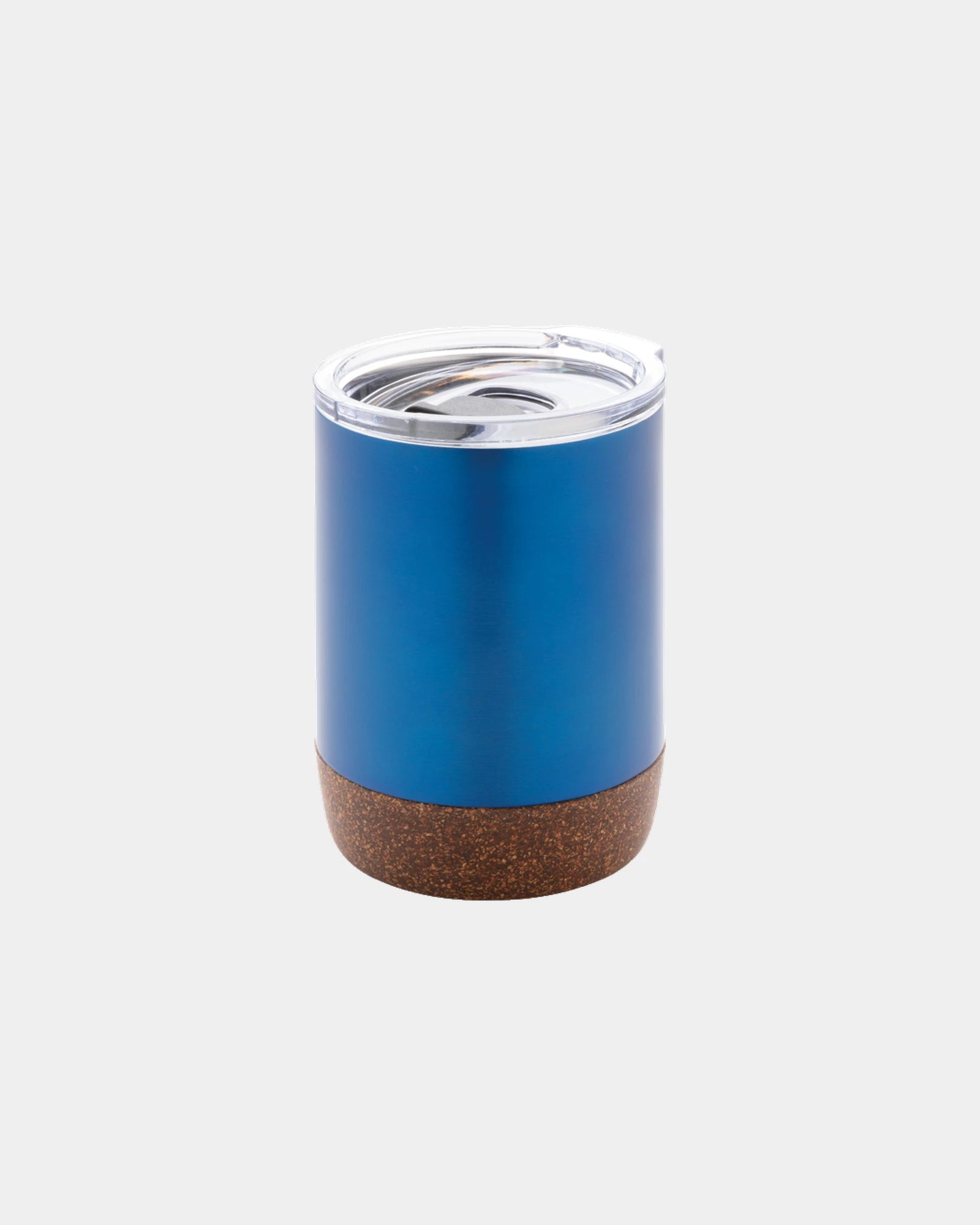 Promotional recycled stainless steel coffee cup - Blue