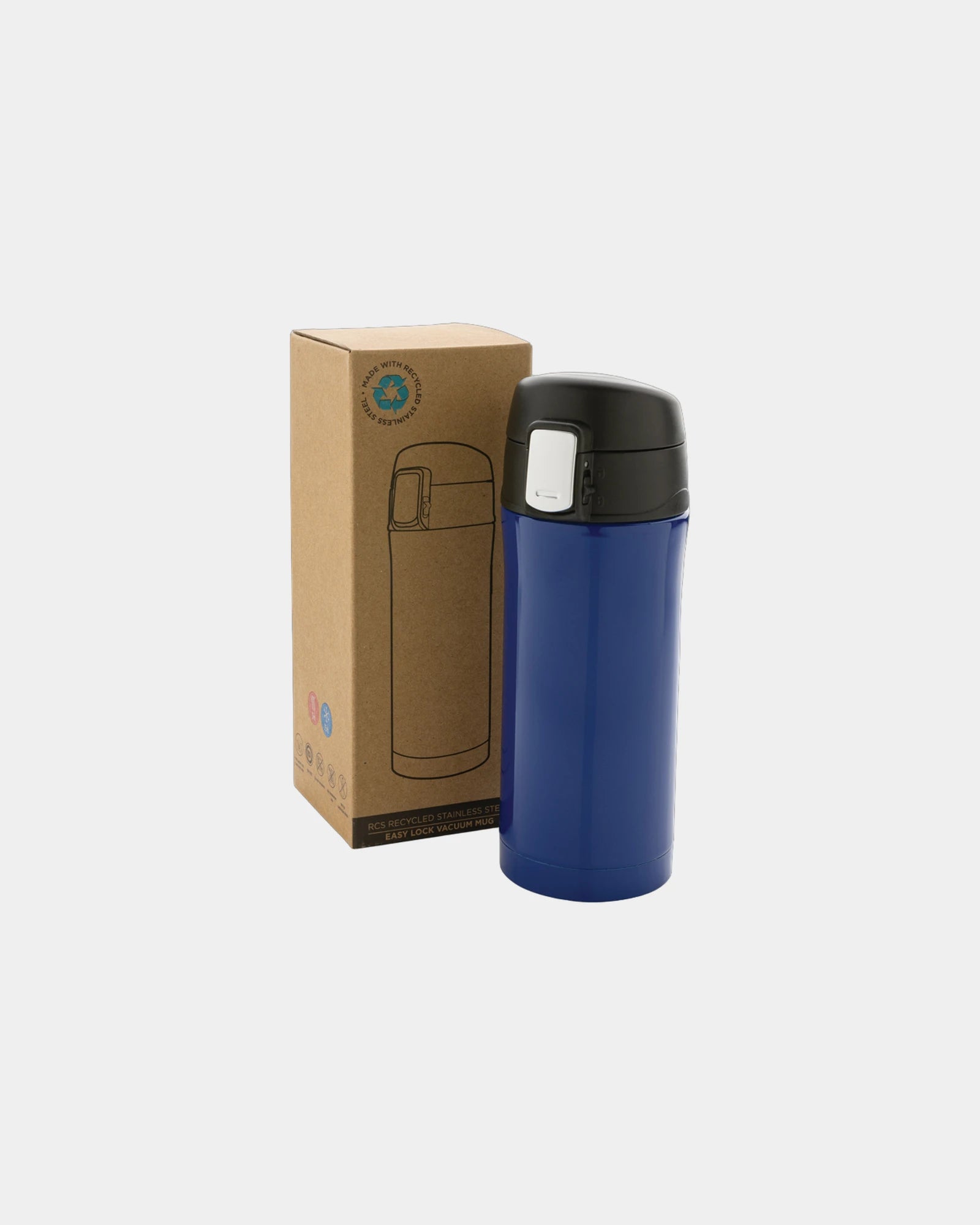 Custom recycled stainless steel mug 300ml - 27