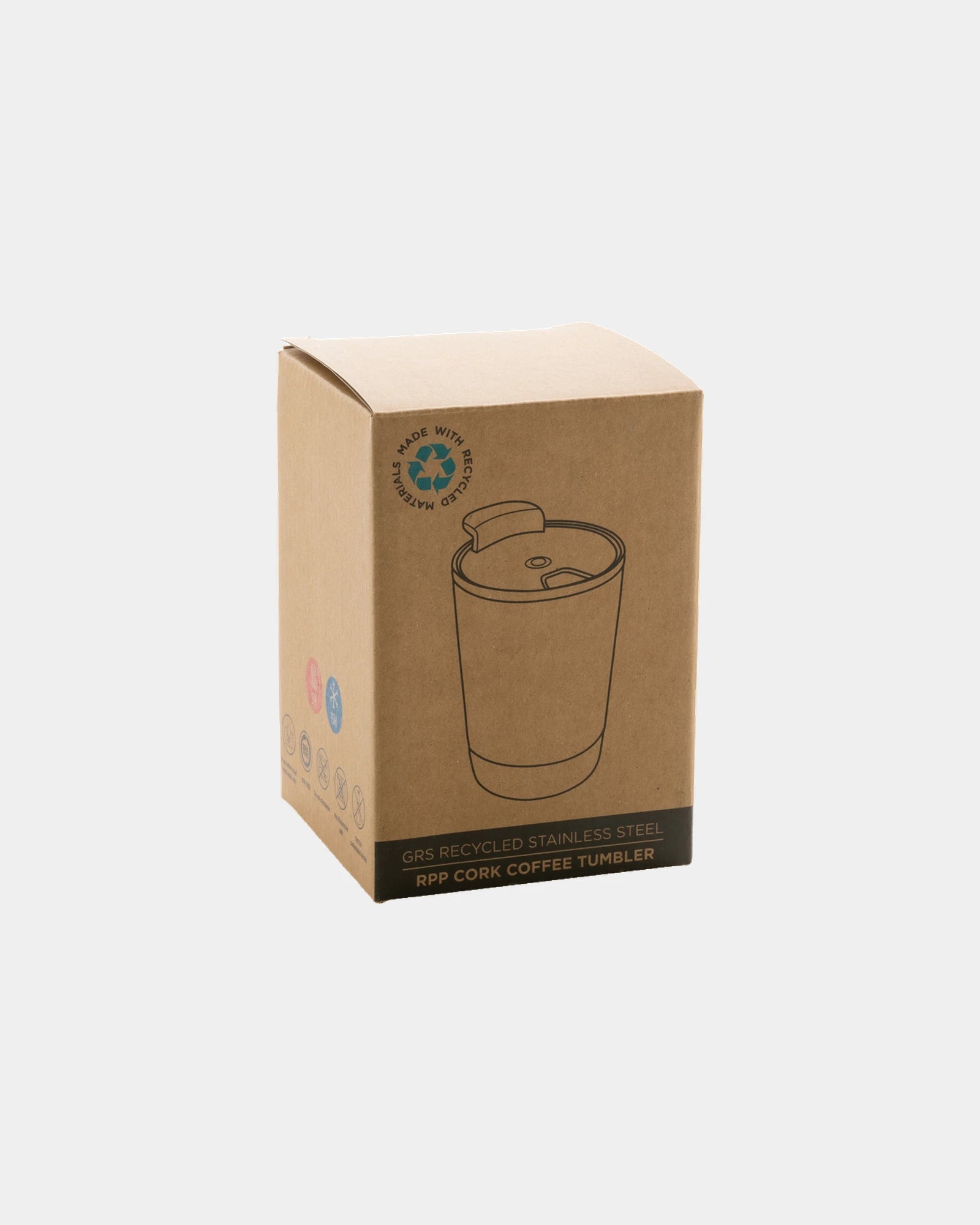Promotional recycled stainless steel coffee mug