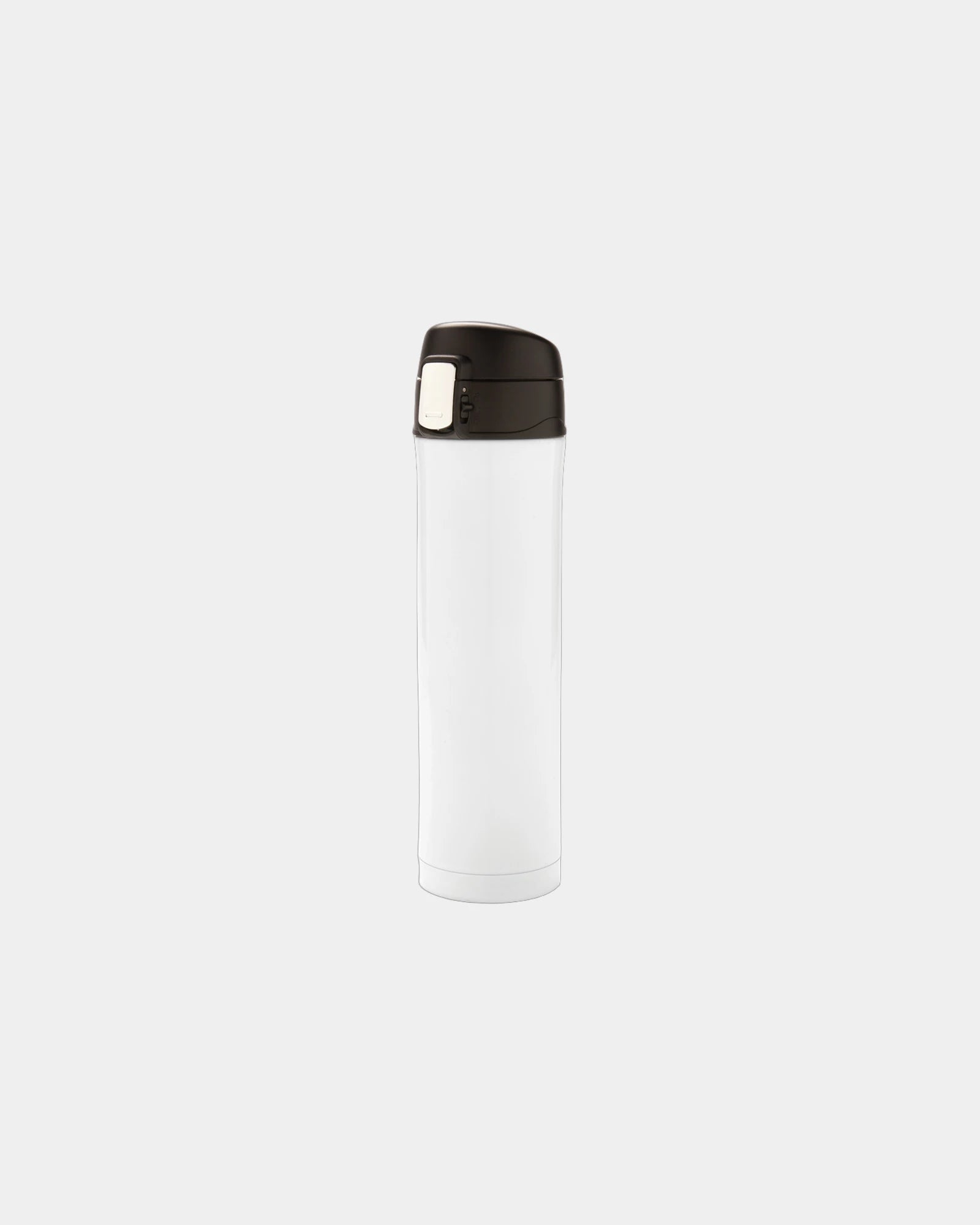 Custom insulated stainless steel thermos bottle 450ml - White