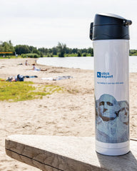 Custom insulated stainless steel thermos bottle 450ml - 18