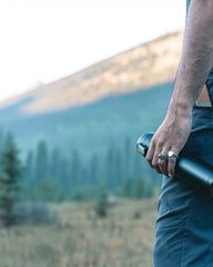 Custom insulated stainless steel thermos bottle 450ml - 6