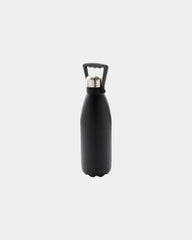 Promotional recycled stainless steel 1.5L water bottle - Black