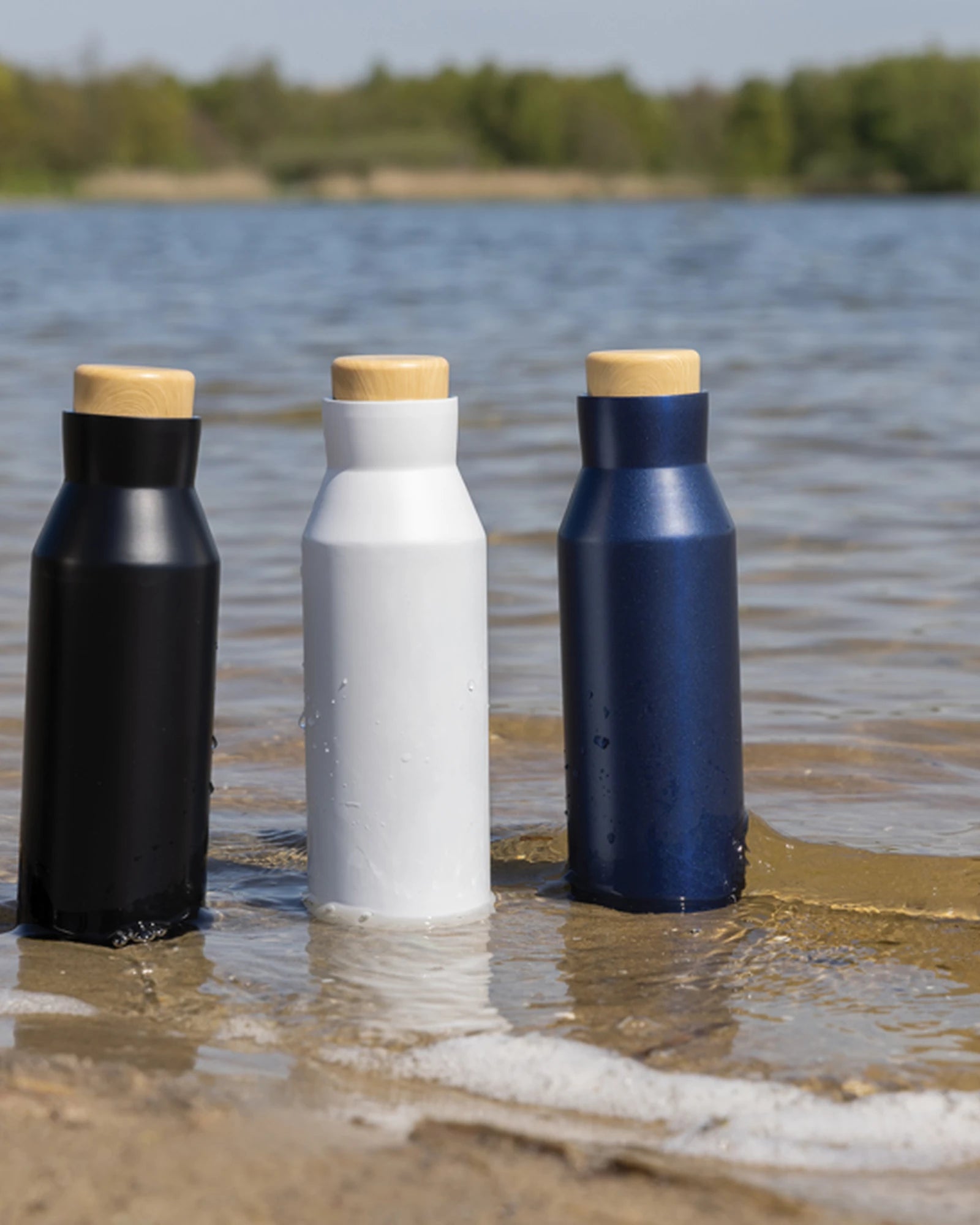 Custom recycled stainless steel insulated water bottle - 7