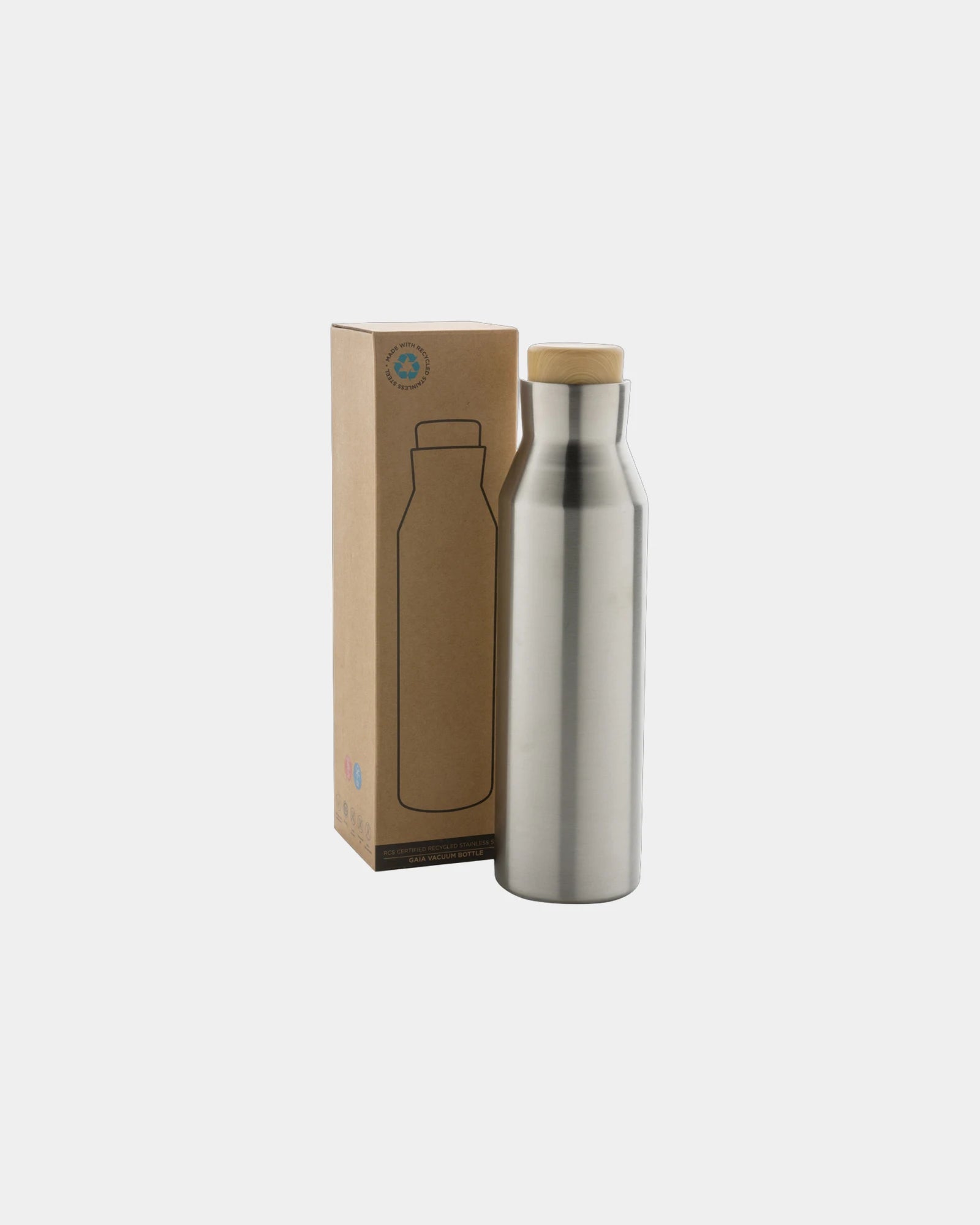 Custom recycled stainless steel insulated water bottle - 5