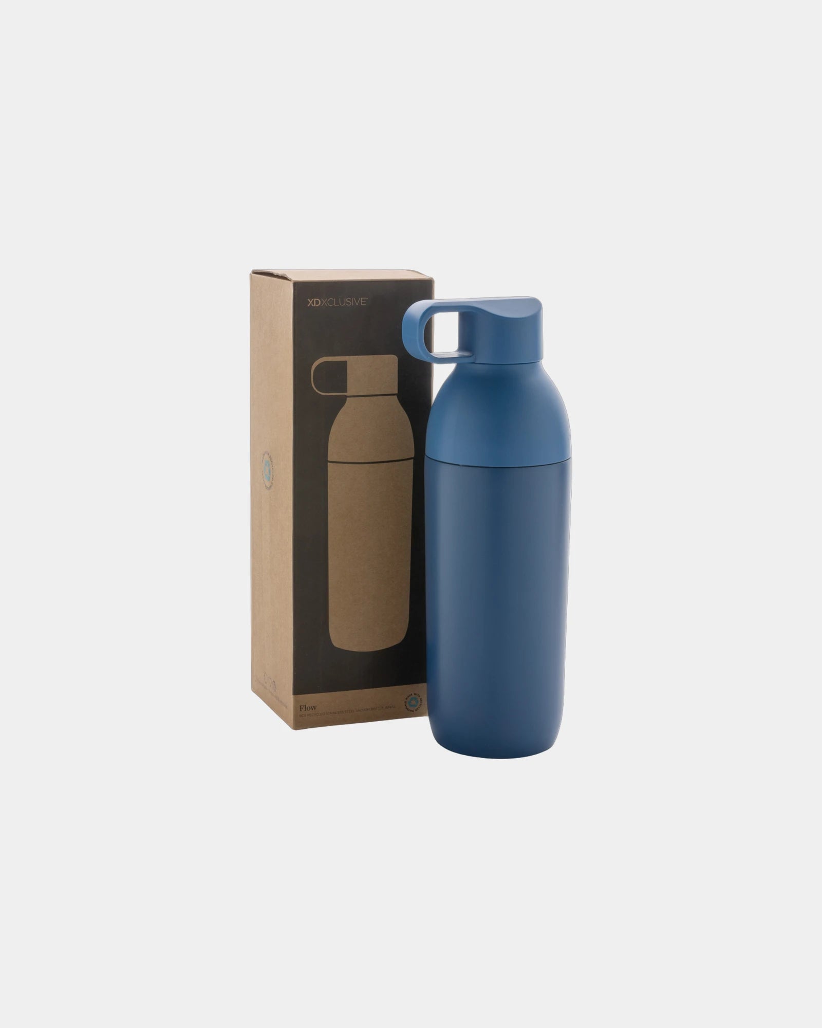 Promotional recycled stainless steel 540ml water bottle - 7