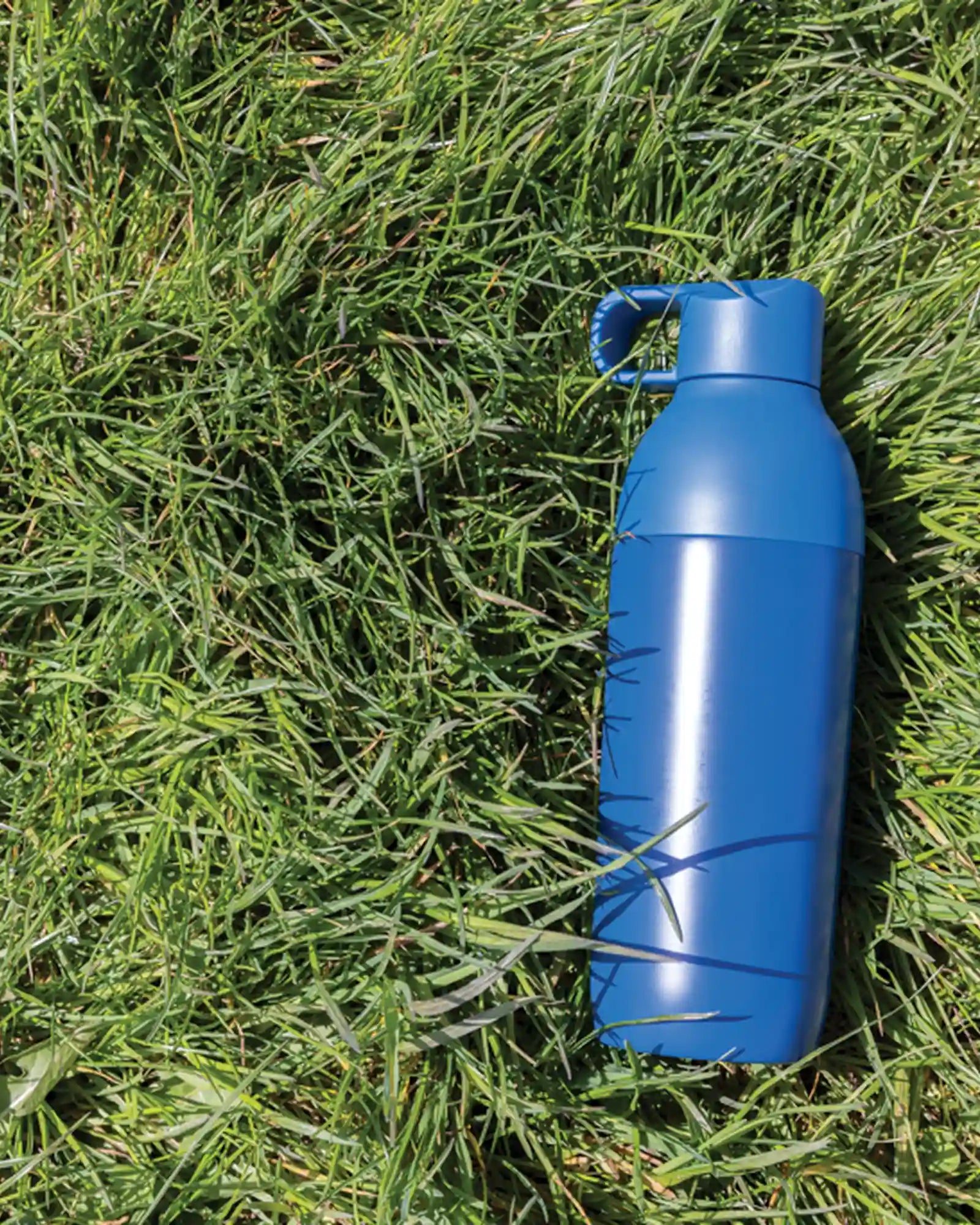 Promotional recycled stainless steel 540ml water bottle - 8