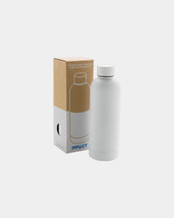 Promotional recycled stainless steel 500ml water bottle - 18
