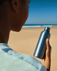 Promotional recycled stainless steel 500ml water bottle - 39