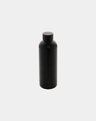 Promotional recycled stainless steel 500ml water bottle - Black