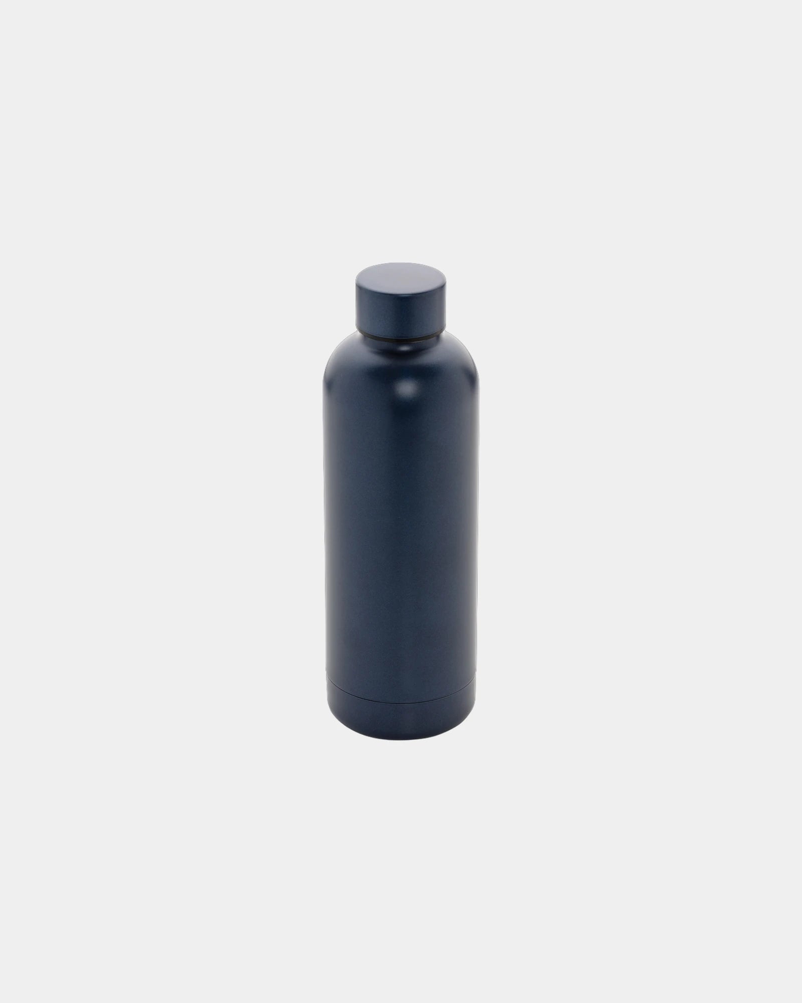 Promotional recycled stainless steel 500ml water bottle - Blue