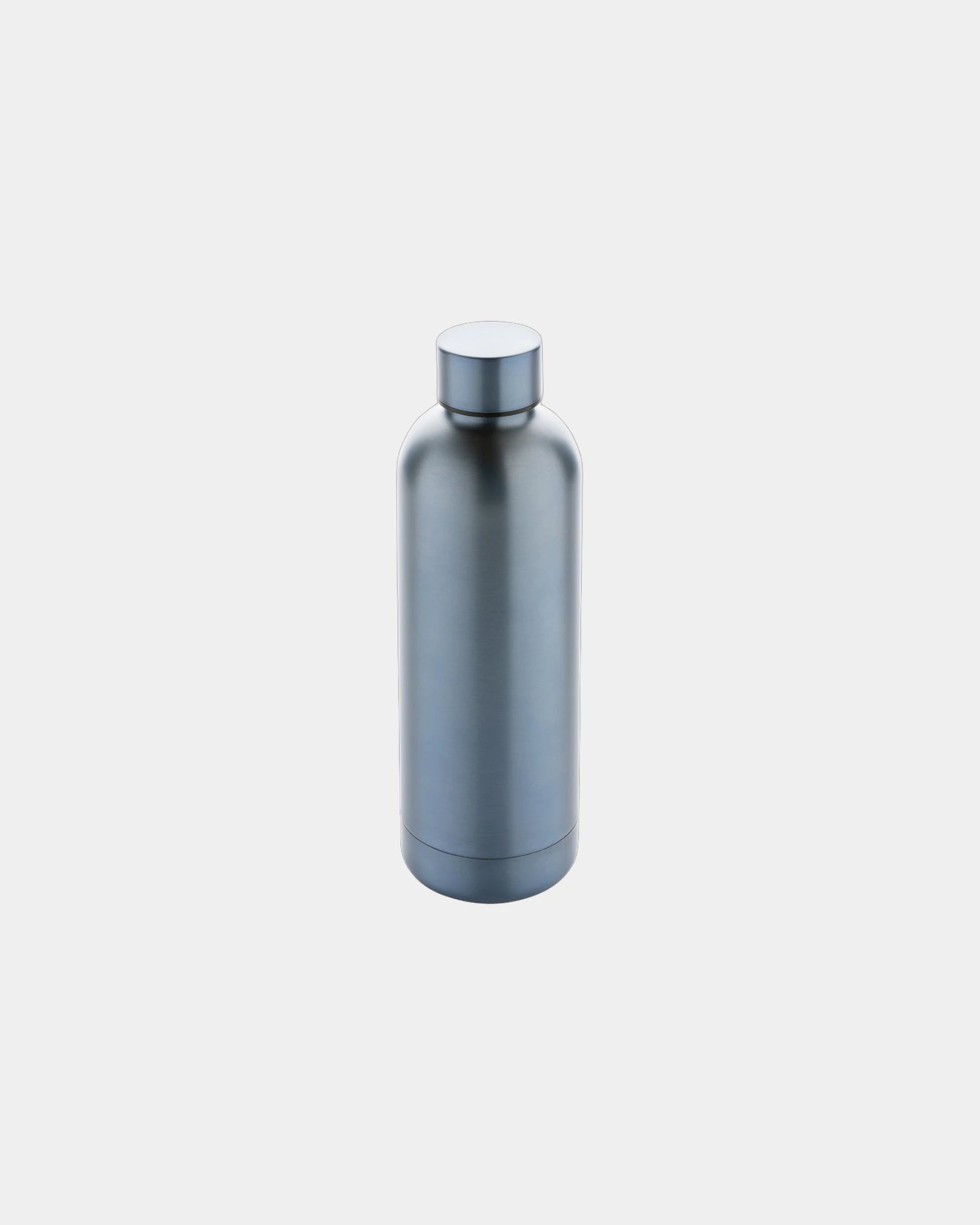 Promotional recycled stainless steel 500ml water bottle - Light Blue