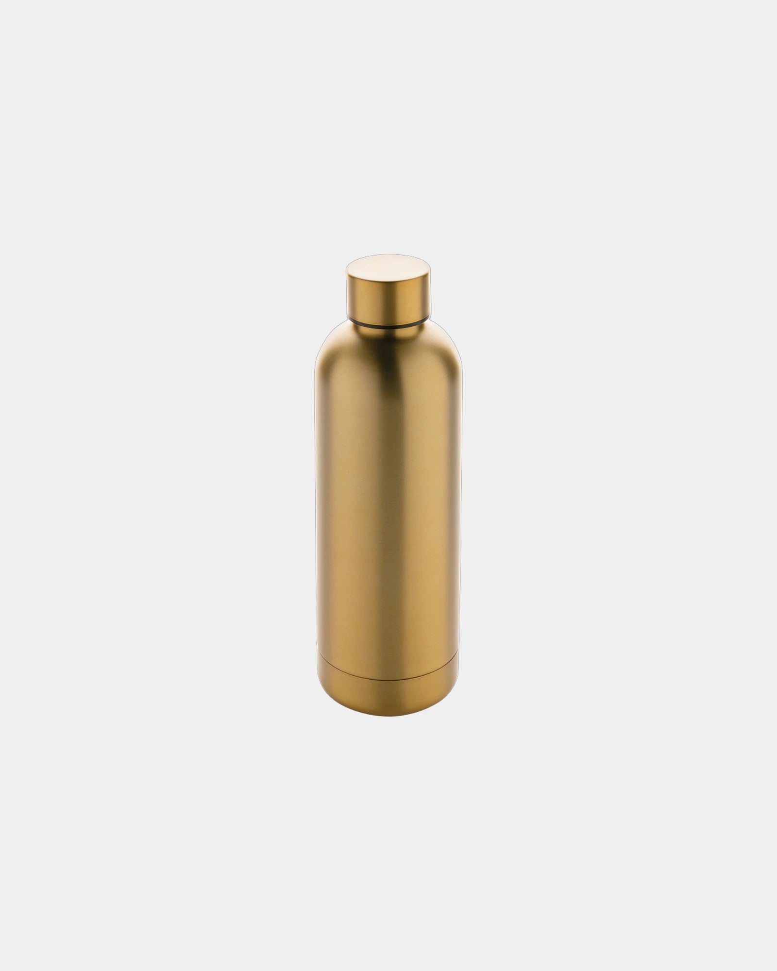 Promotional recycled stainless steel 500ml water bottle - Gold