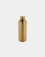 Promotional recycled stainless steel 500ml water bottle - Gold