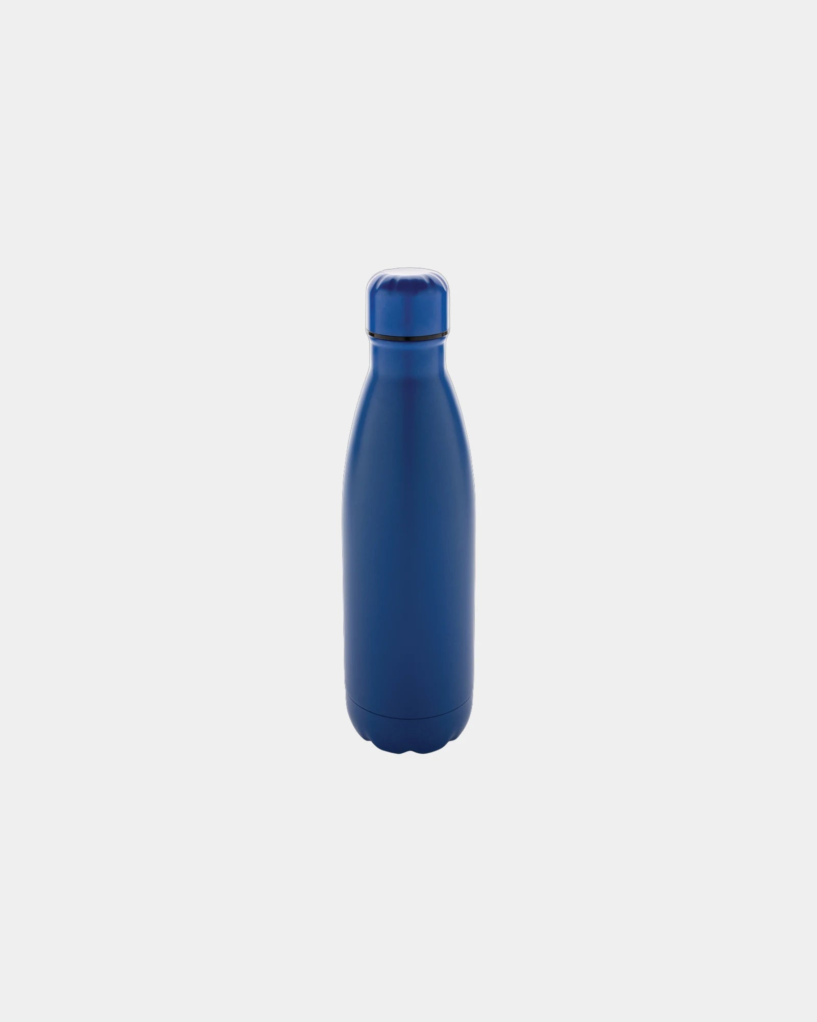 Promotional recycled stainless steel water bottle 500ml - Blue