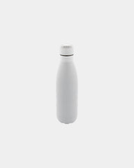 Promotional recycled stainless steel water bottle 500ml - White