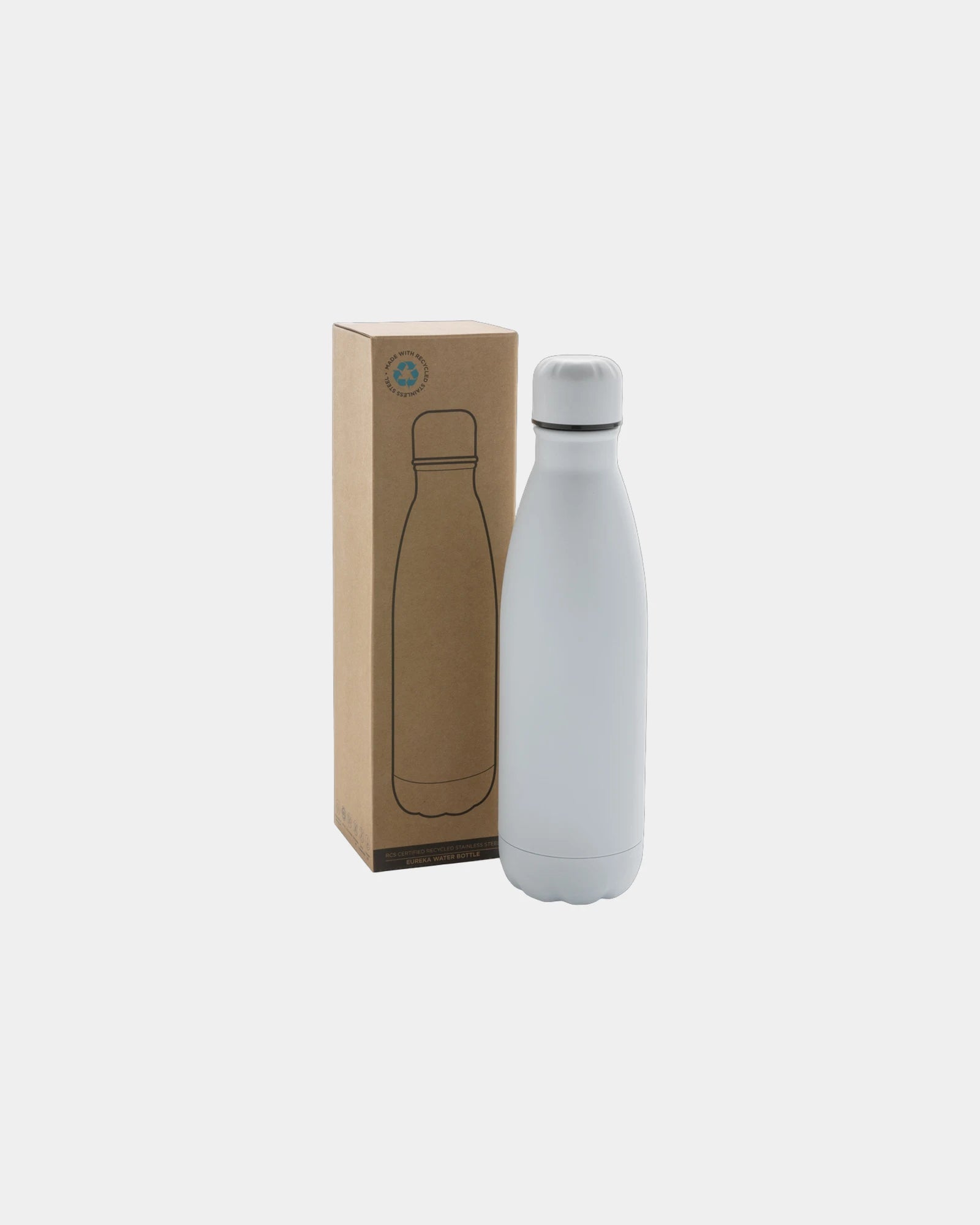 Promotional recycled stainless steel water bottle 500ml - 13