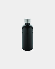 Promotional recycled stainless steel water bottle - Black