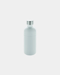 Promotional recycled stainless steel water bottle - White